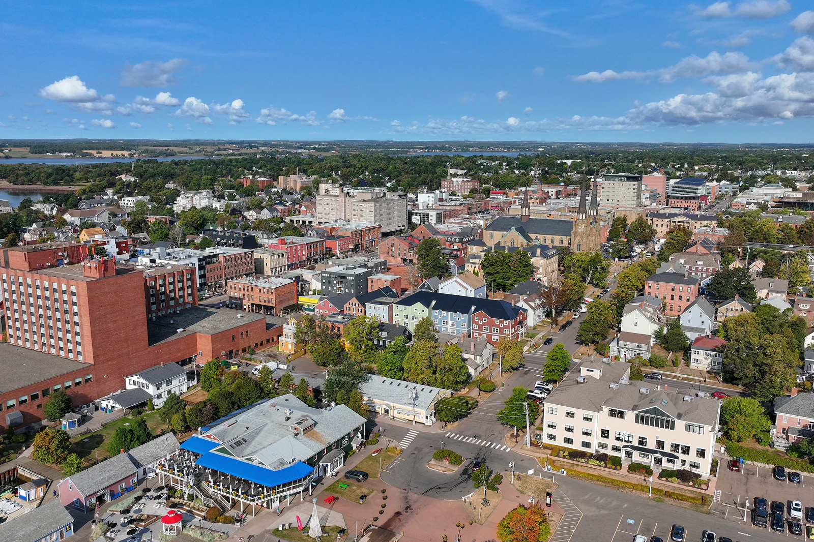 Charlottetown waterfront in Prince Edward Island