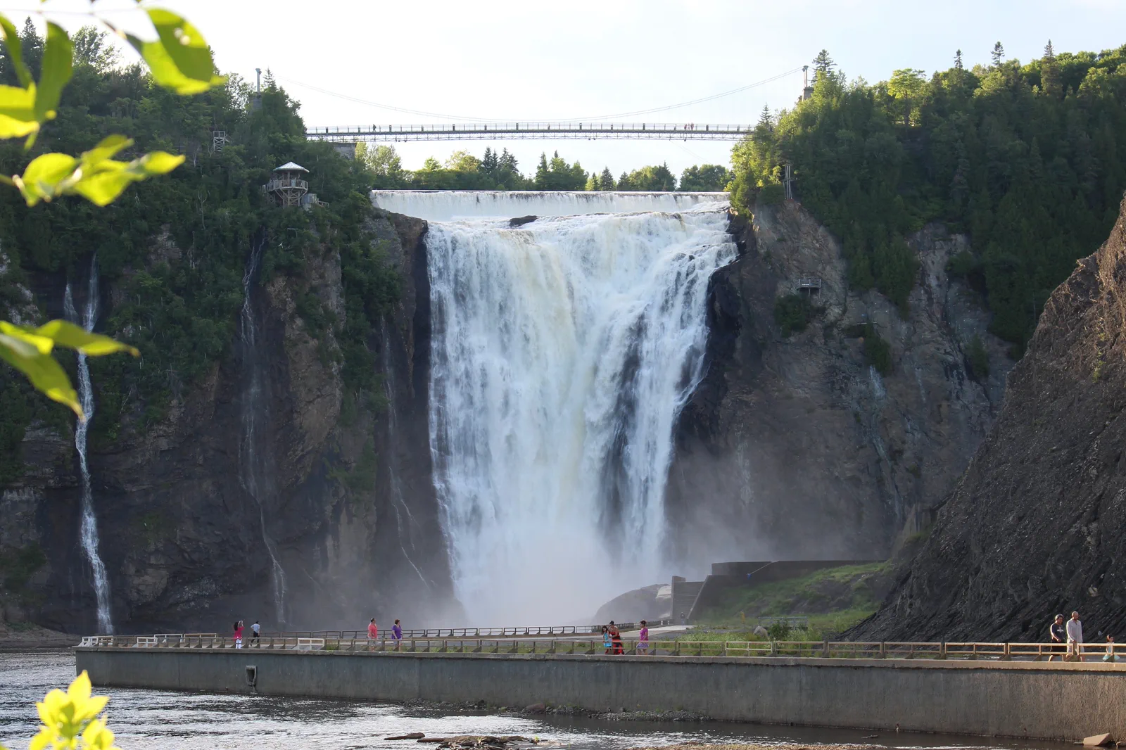 Montmorency Falls near Quebec City