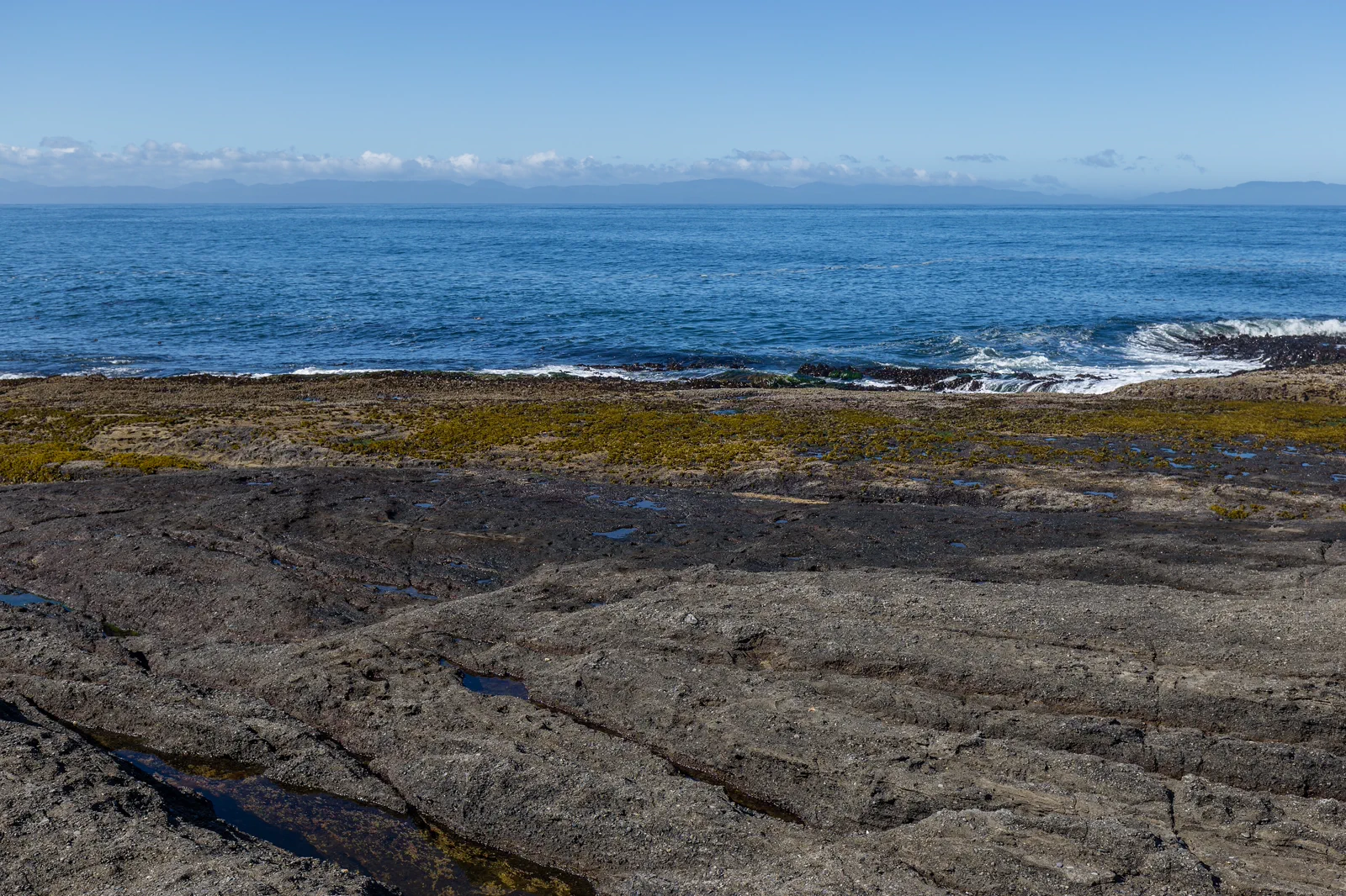 Rocky Pacific shoreline near Sooke on Vancouver Island