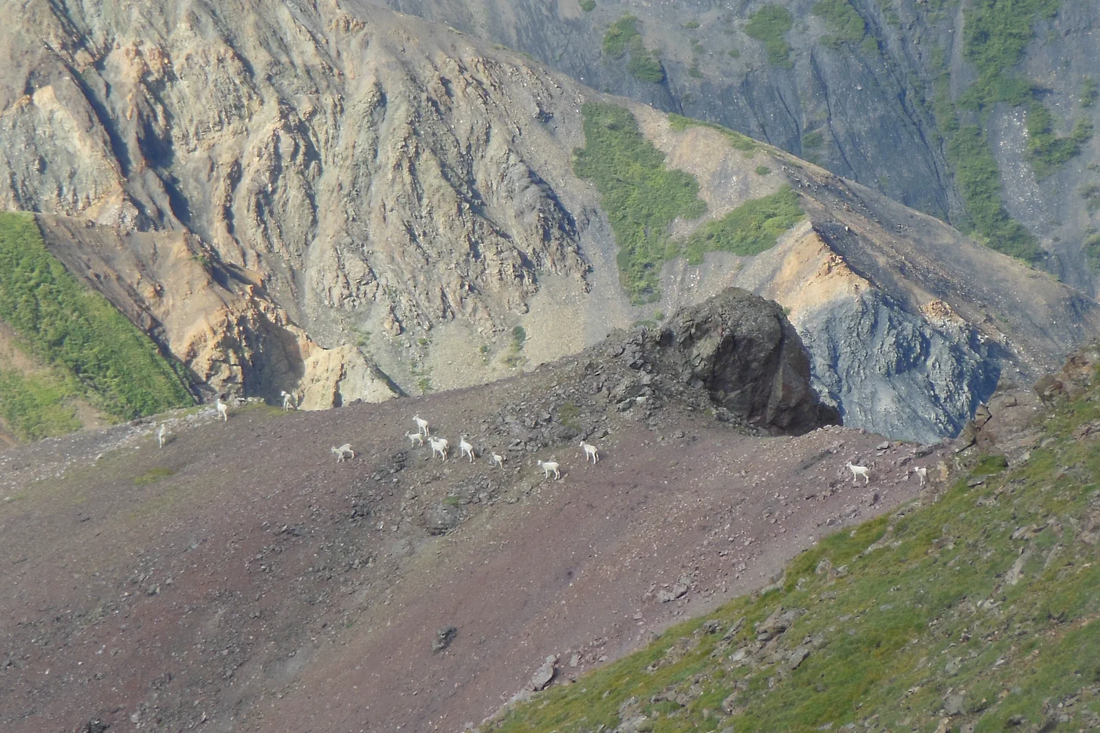 Mountain landscape in Kluane National Park Yukon