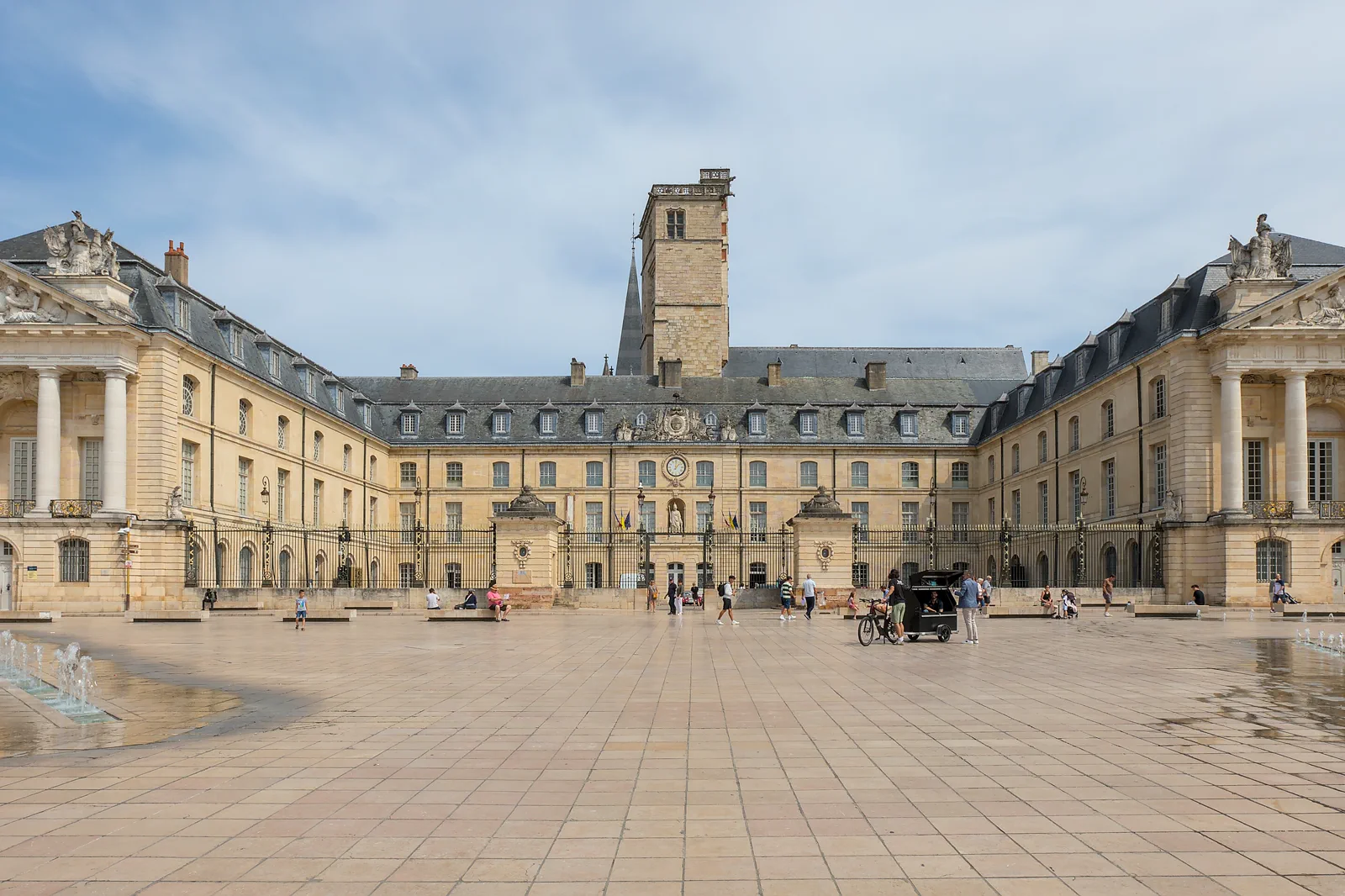 The Palace of the Dukes in Dijon’s historic center