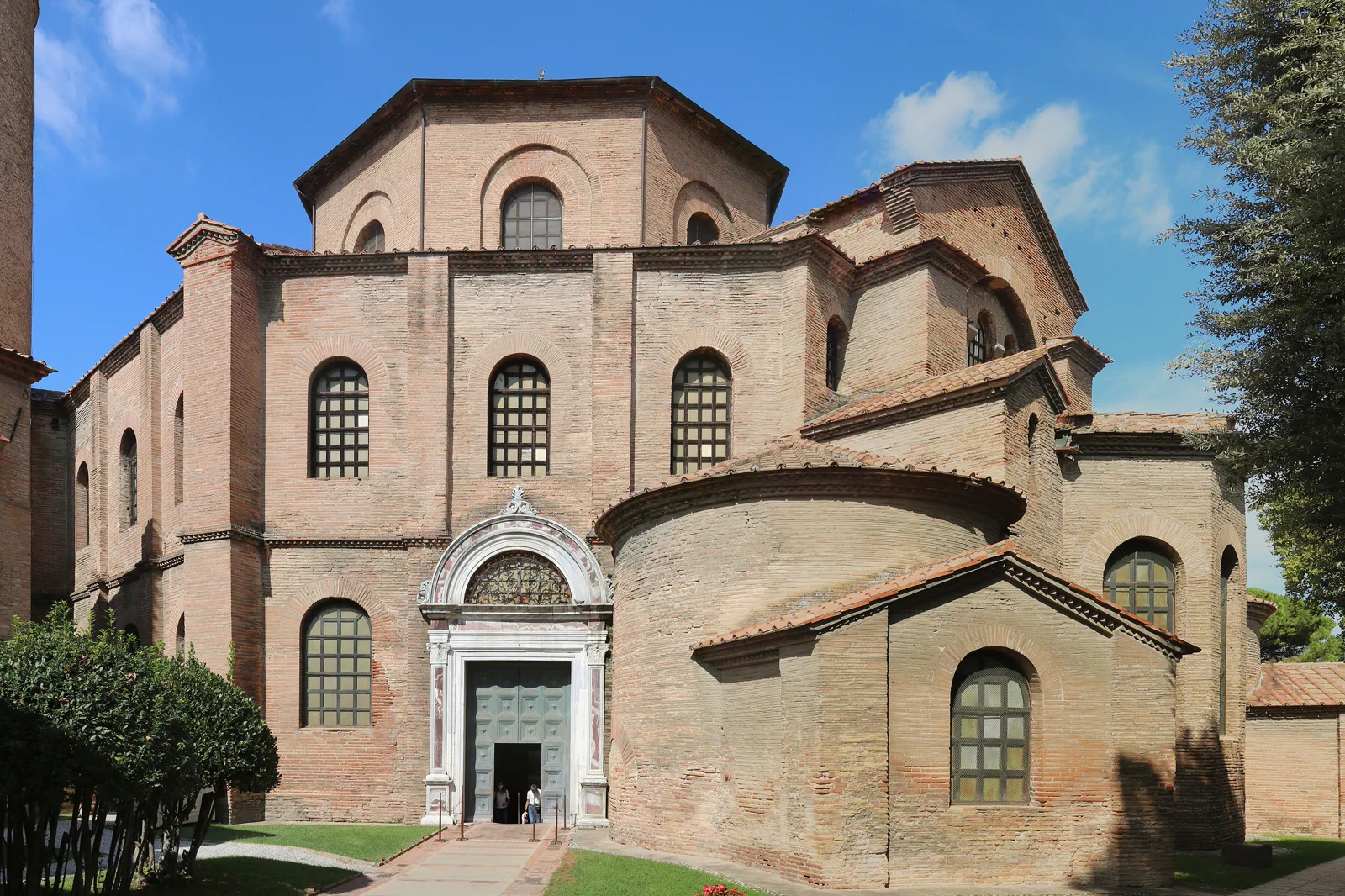 The Basilica of San Vitale in Ravenna