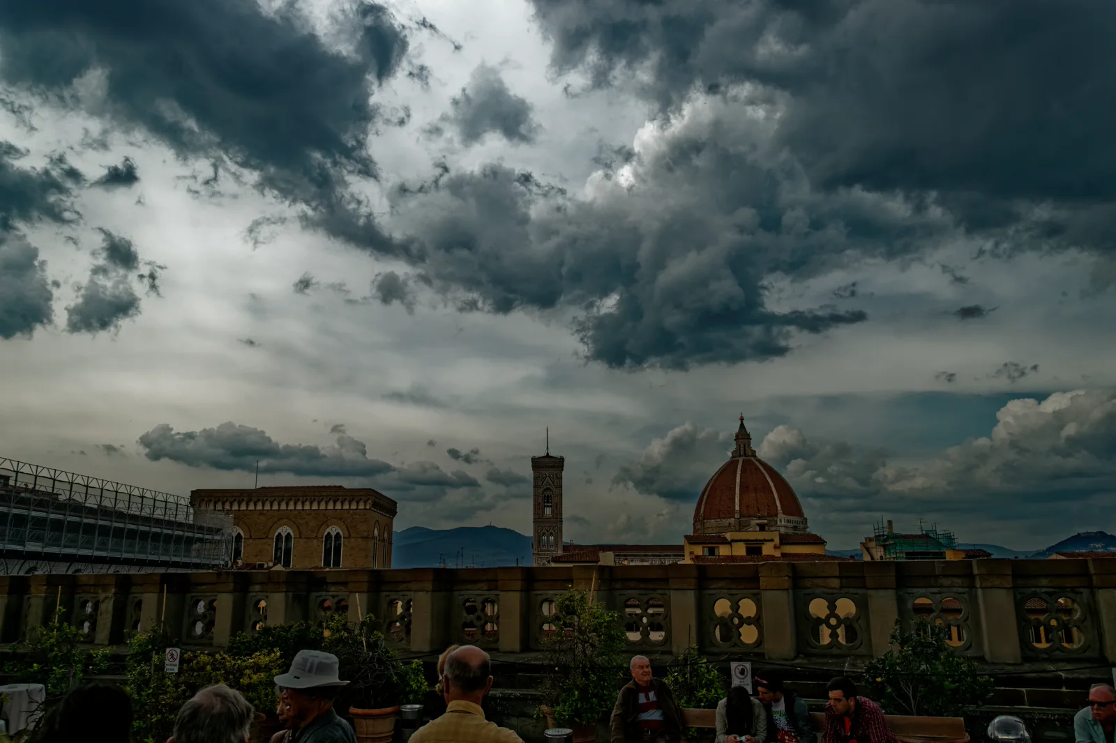 Florence Cathedral dome above the Renaissance city centre