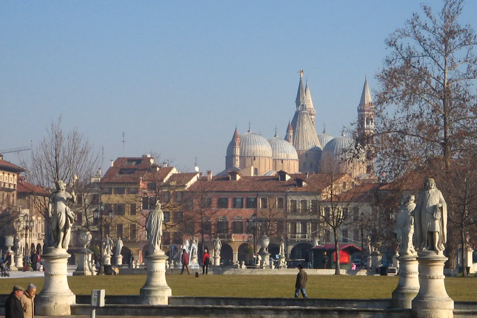 The domes of the Basilica of Saint Anthony in Padua