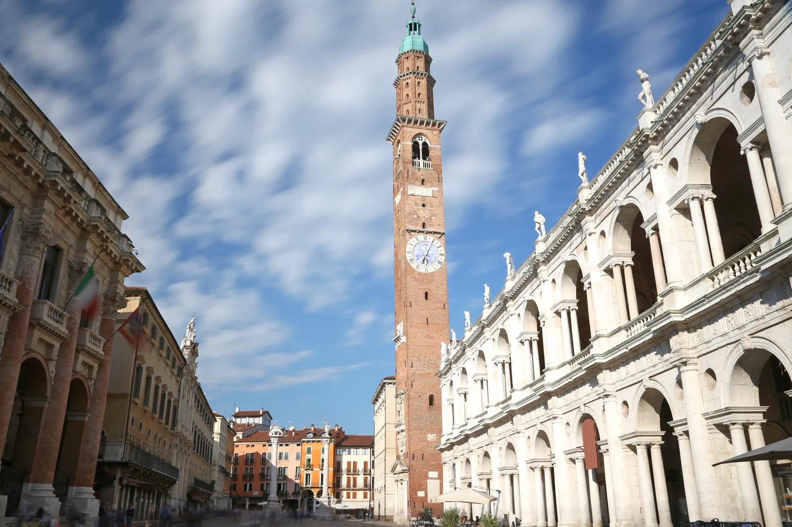 The Basilica Palladiana on Piazza dei Signori in Vicenza