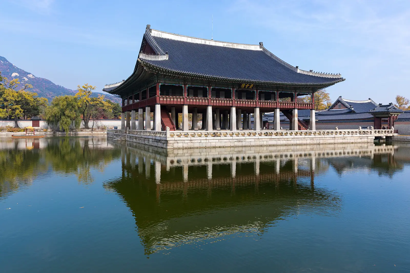 Gyeonghoeru pavilion at Gyeongbokgung Palace