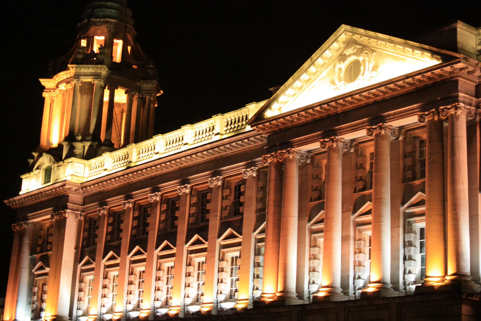 Belfast City Hall in the city centre