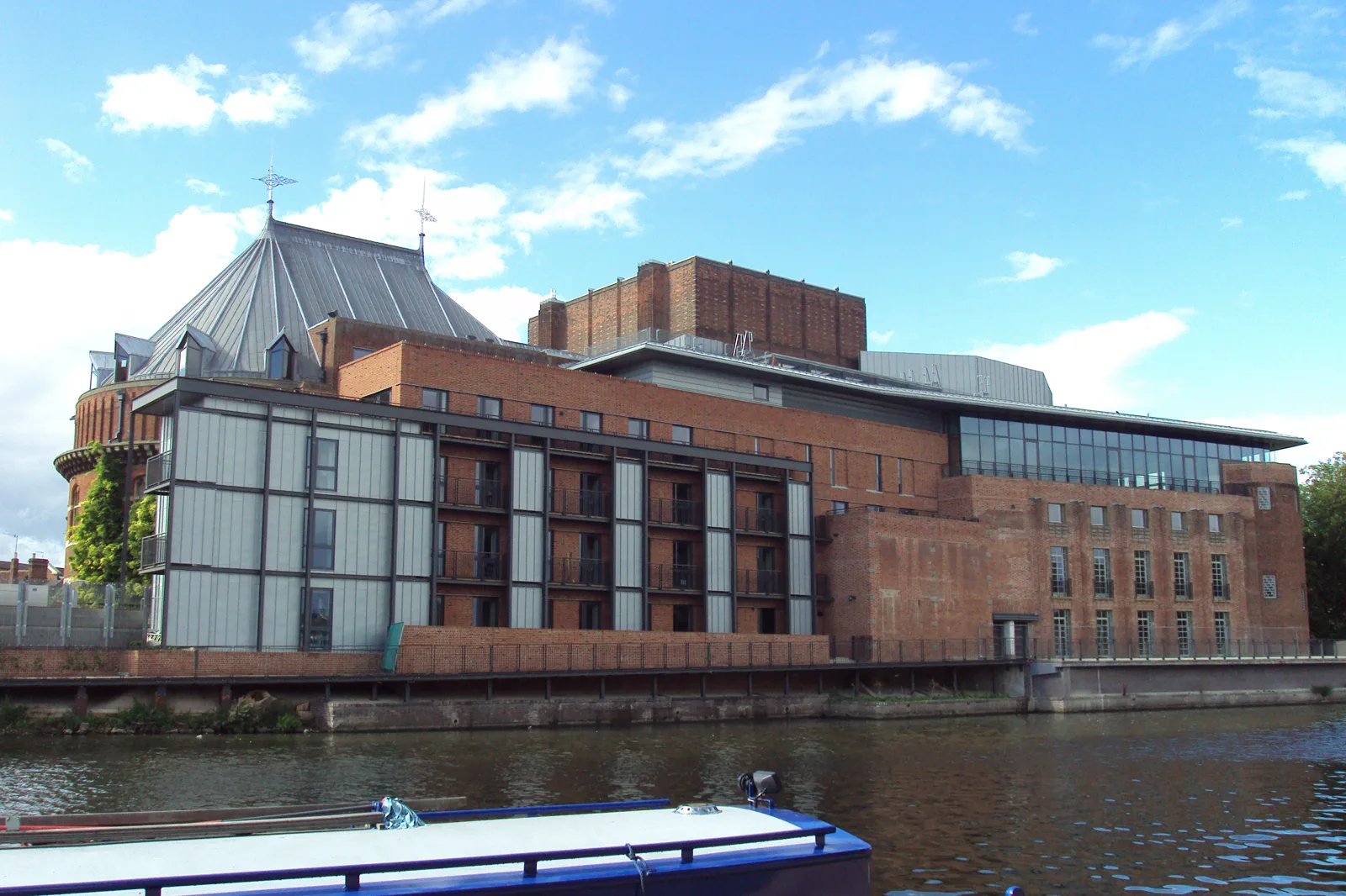 The Royal Shakespeare Theatre beside the River Avon