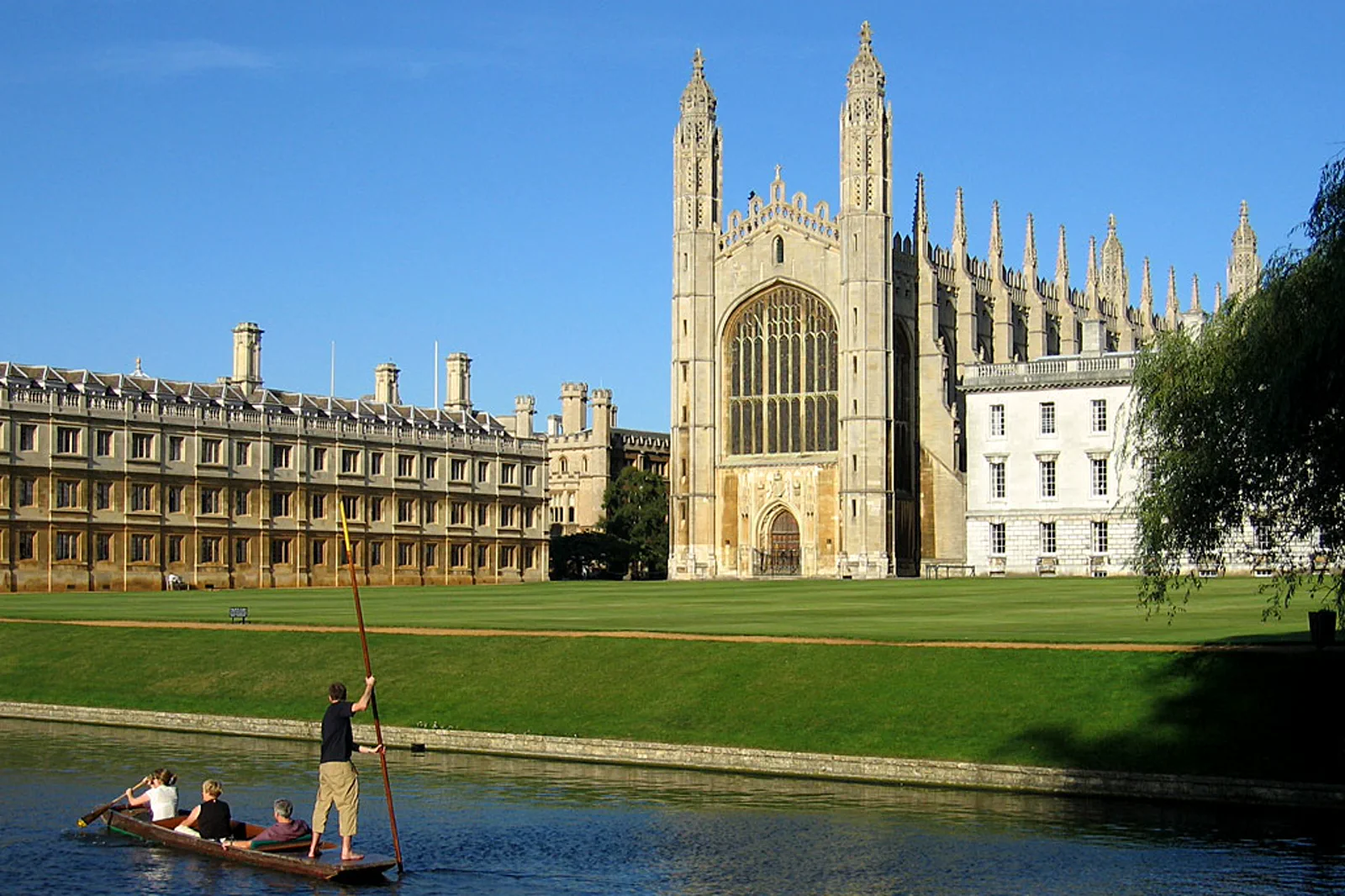 King’s College and the River Cam in Cambridge