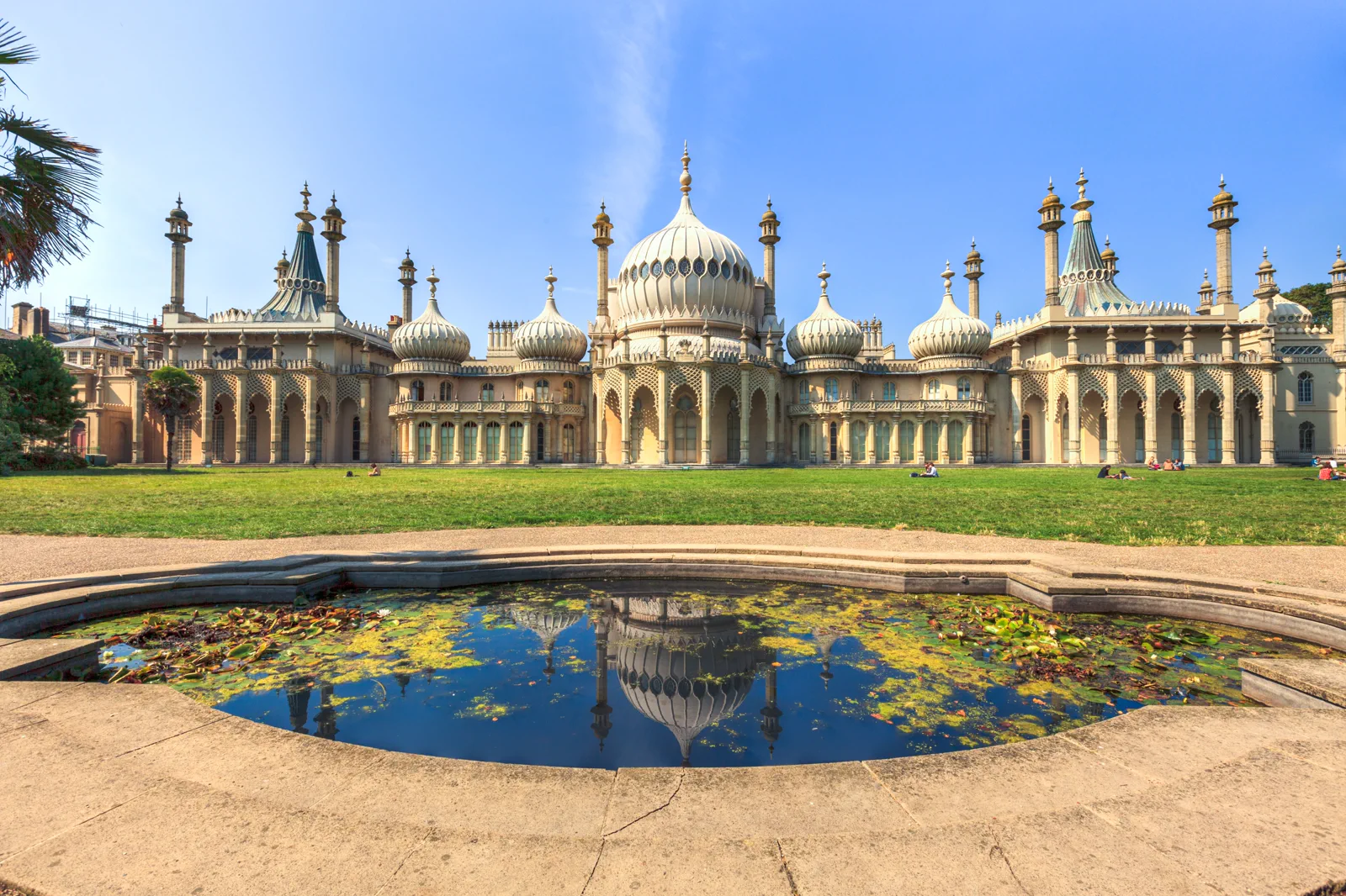 The Royal Pavilion in central Brighton