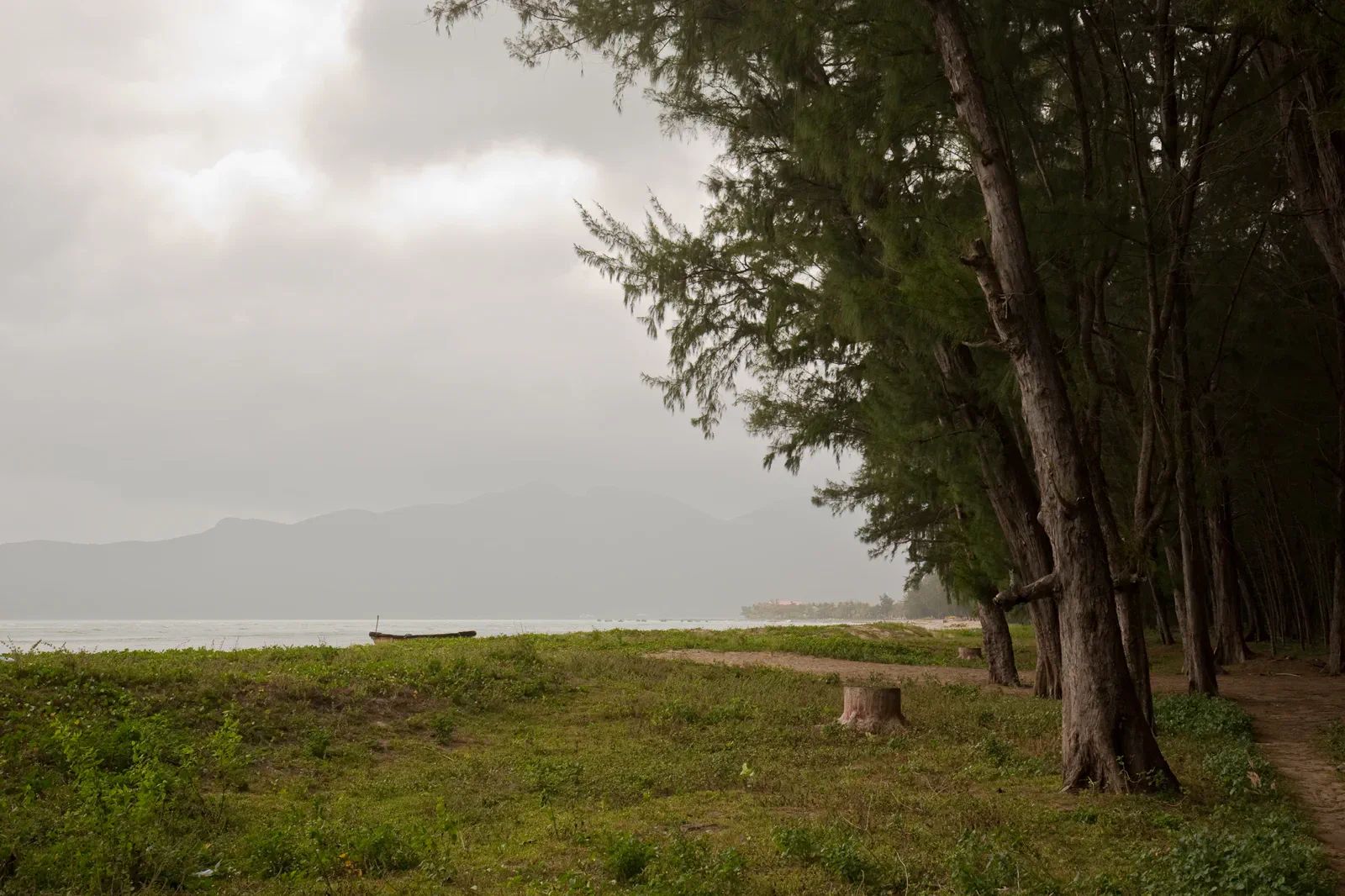 Beach and forested coast of Con Dao National Park