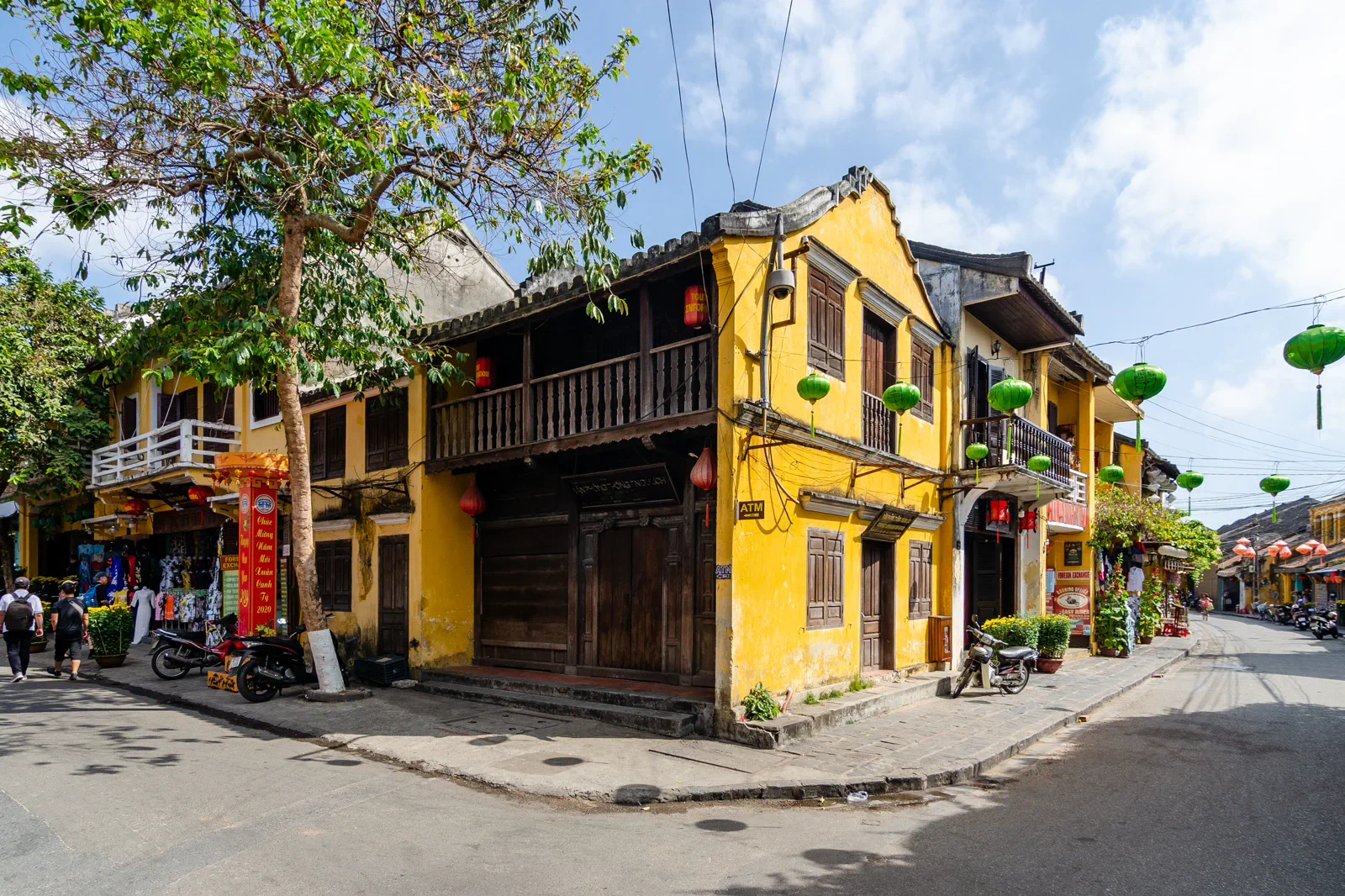 Historic shophouses in Hoi An Ancient Town