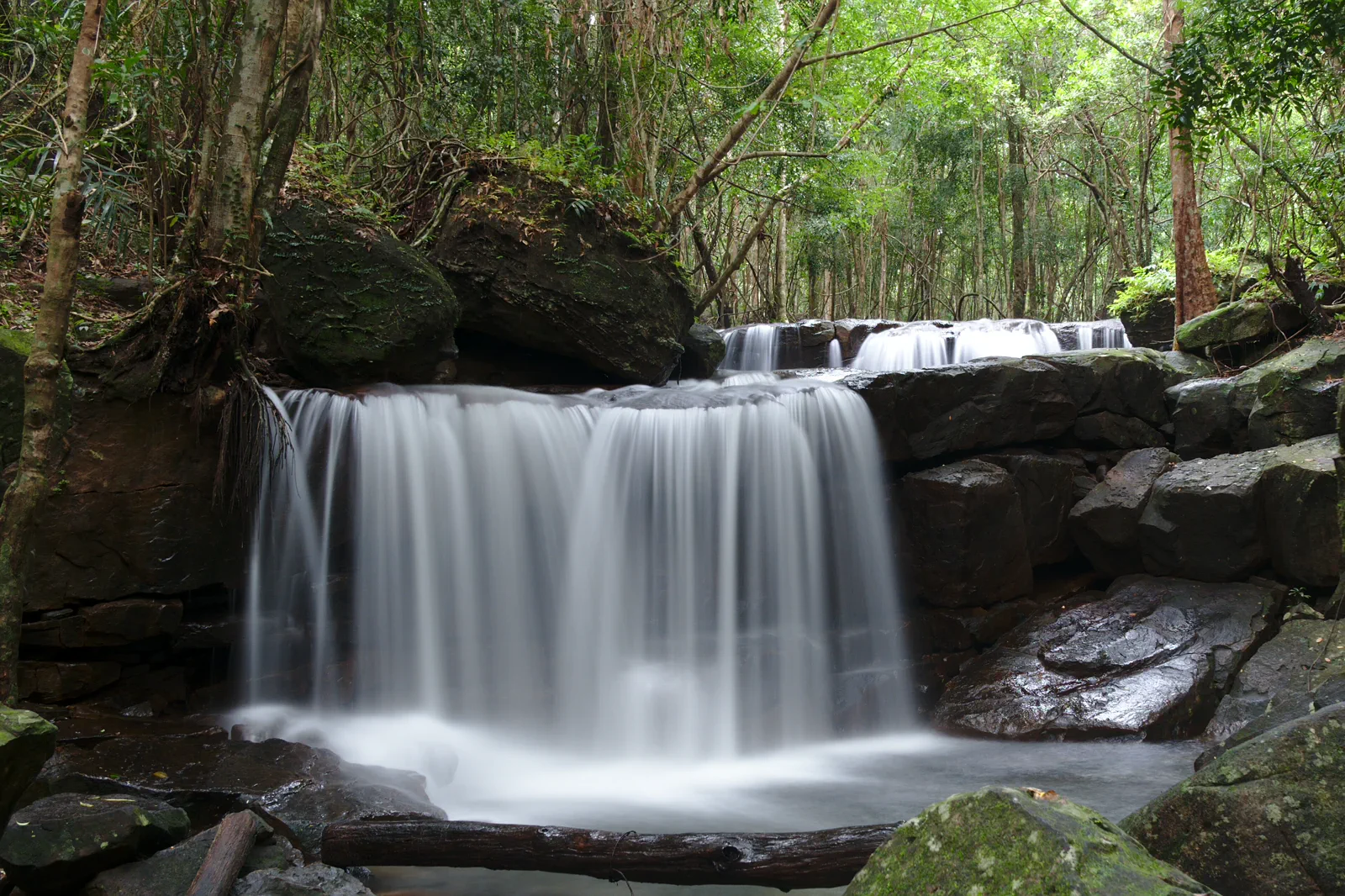 Waterfall and stream at Suoi Tranh on Phu Quoc