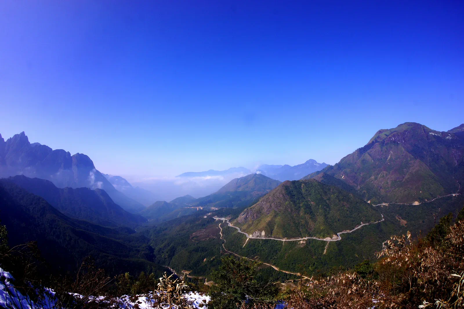 O Quy Ho mountain pass in the Hoang Lien range
